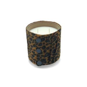 Leopard Fur Luxury Candle - 14 oz.