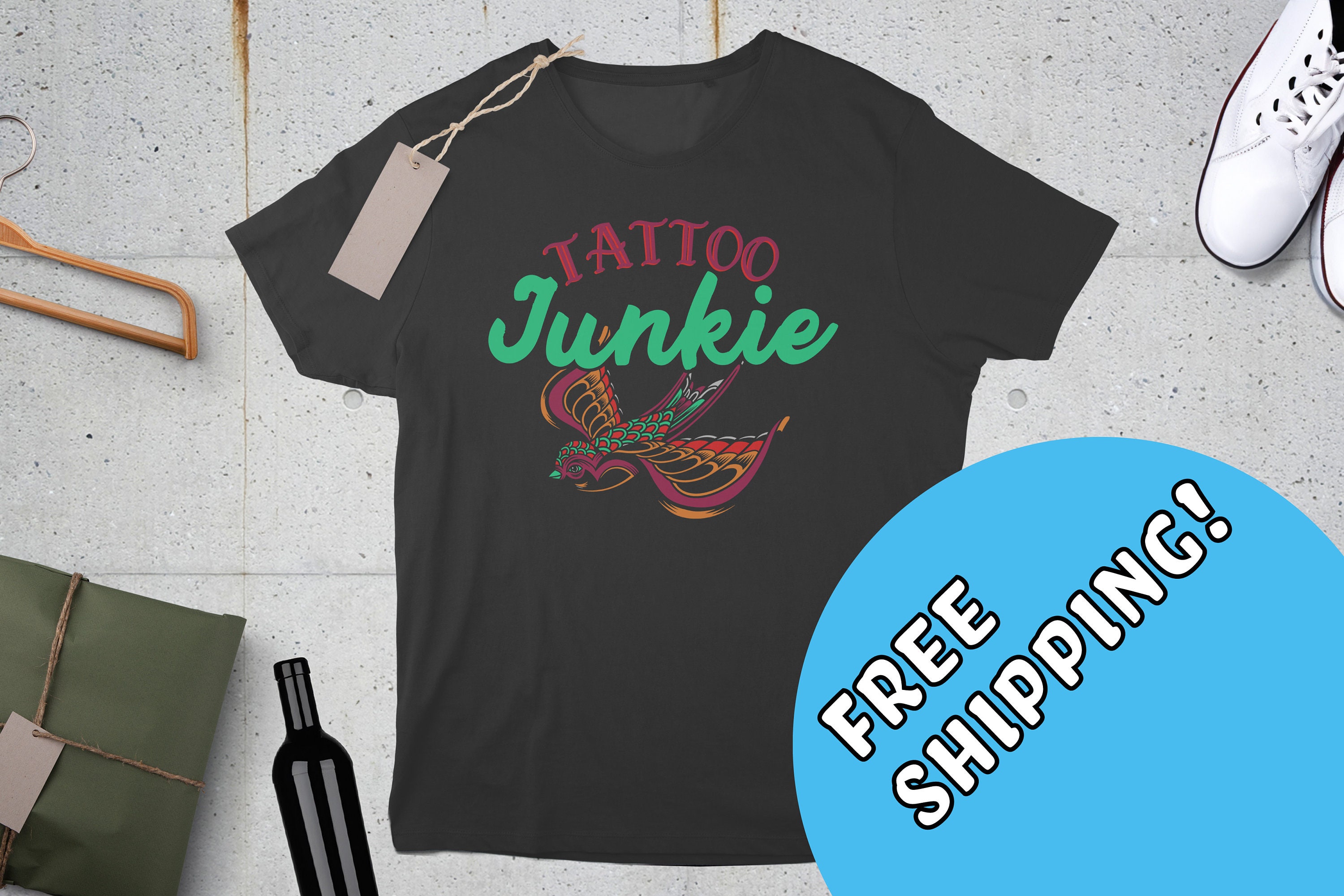 Tattoo Junkie Shirt Cool Moms Shirt Tattoo Mom Shirt - Etsy