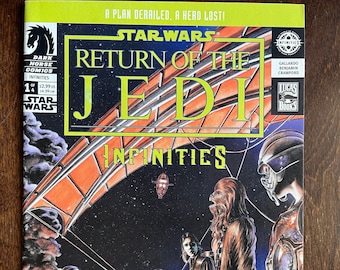 STAR WARS INFINITIES #1 Powrót Jedi Dark Horse Comics 2003 Wydanie w kiosku - Rzadkie
