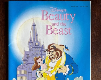 Disney's BEAUTY and the BEAST Movie Adaptation Comic 1991 FN+ 6.5 Newsstand Edition