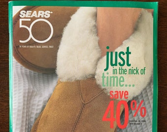 2003 Sears just in the Nick of Time Sale Catalogue Canada 50th