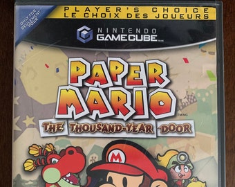 PAPER MARIO Nintendo GameCube 2004