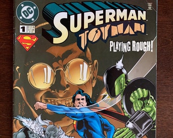 SUPERMAN / TOYMAN Playing Rough #1 DC Comics 1996 Fine (6.0)