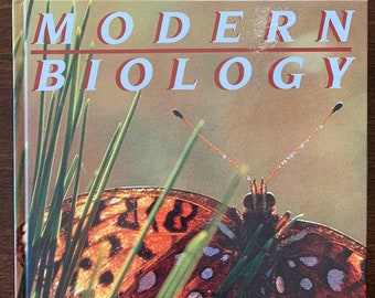 MODERN BIOLOGY TextBook by James H. Otto & Albert Towle 1985