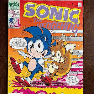 SONIC The HEDGEHOG #3 Archie Comics 1993 VF+ 8.5 Newsstand Edition