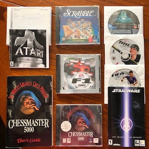 PC Game Lot Diverse Titels 1996 - 2002