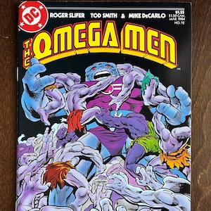 The OMEGA MEN #12 DC Comics 1984 Nm 9.4