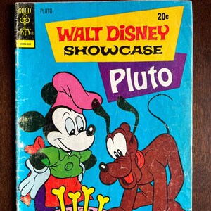 Walt Disney SHOWCASE PLUTO #13 Gold Key Comics 1973 VG- 3.5