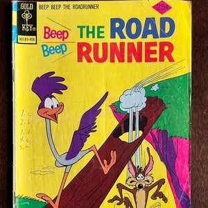 Beep Beep The ROAD RUNNER #44 Gold Key Comics 1974 Low Grade GD 2.0