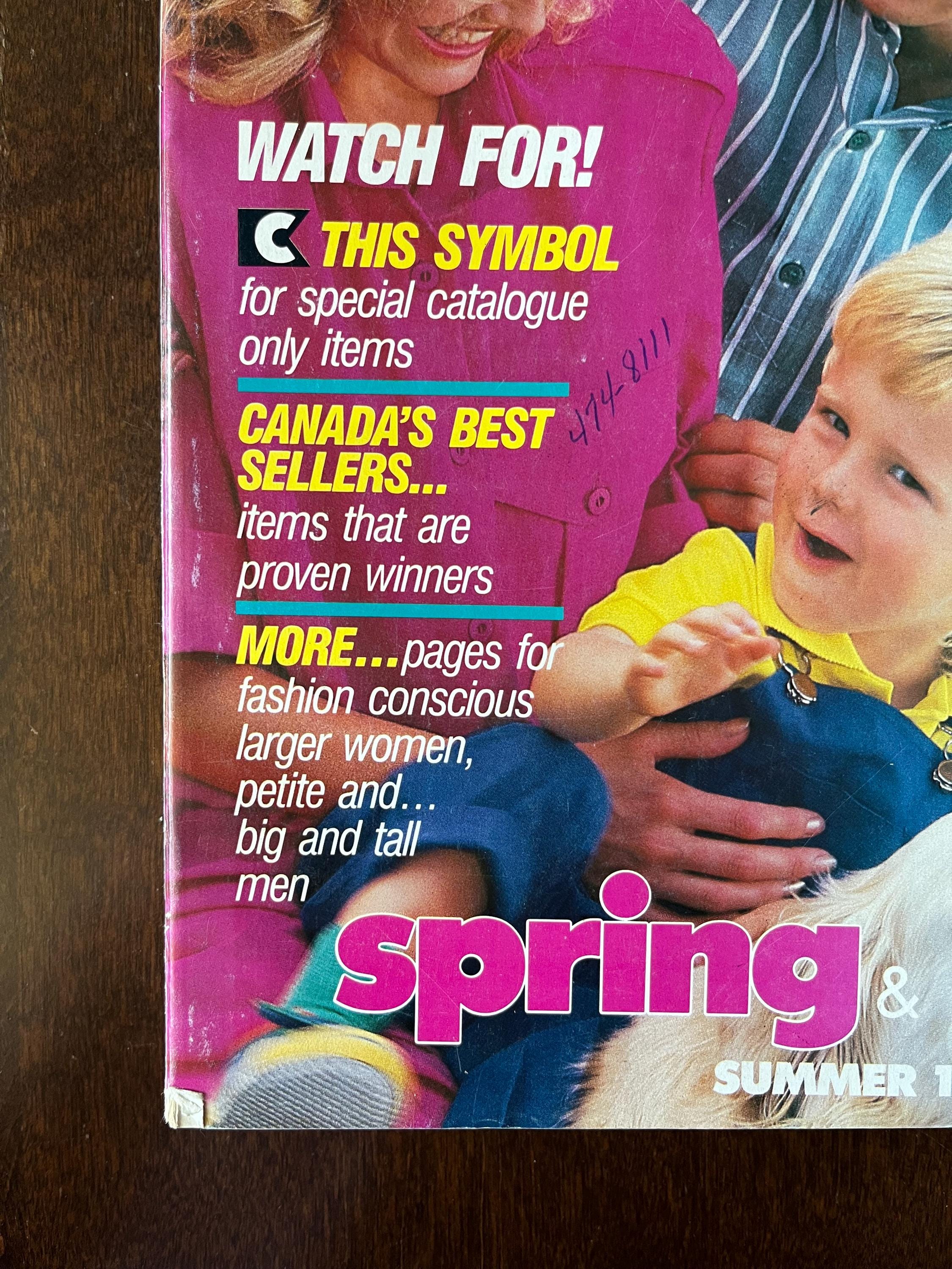 1990 SEARS Spring & Summer Catalogue Canada - Etsy