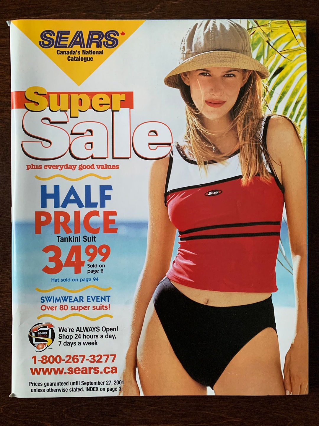 2001 Sears Spring Super Sale Catalogue Canada Very Rare Etsy