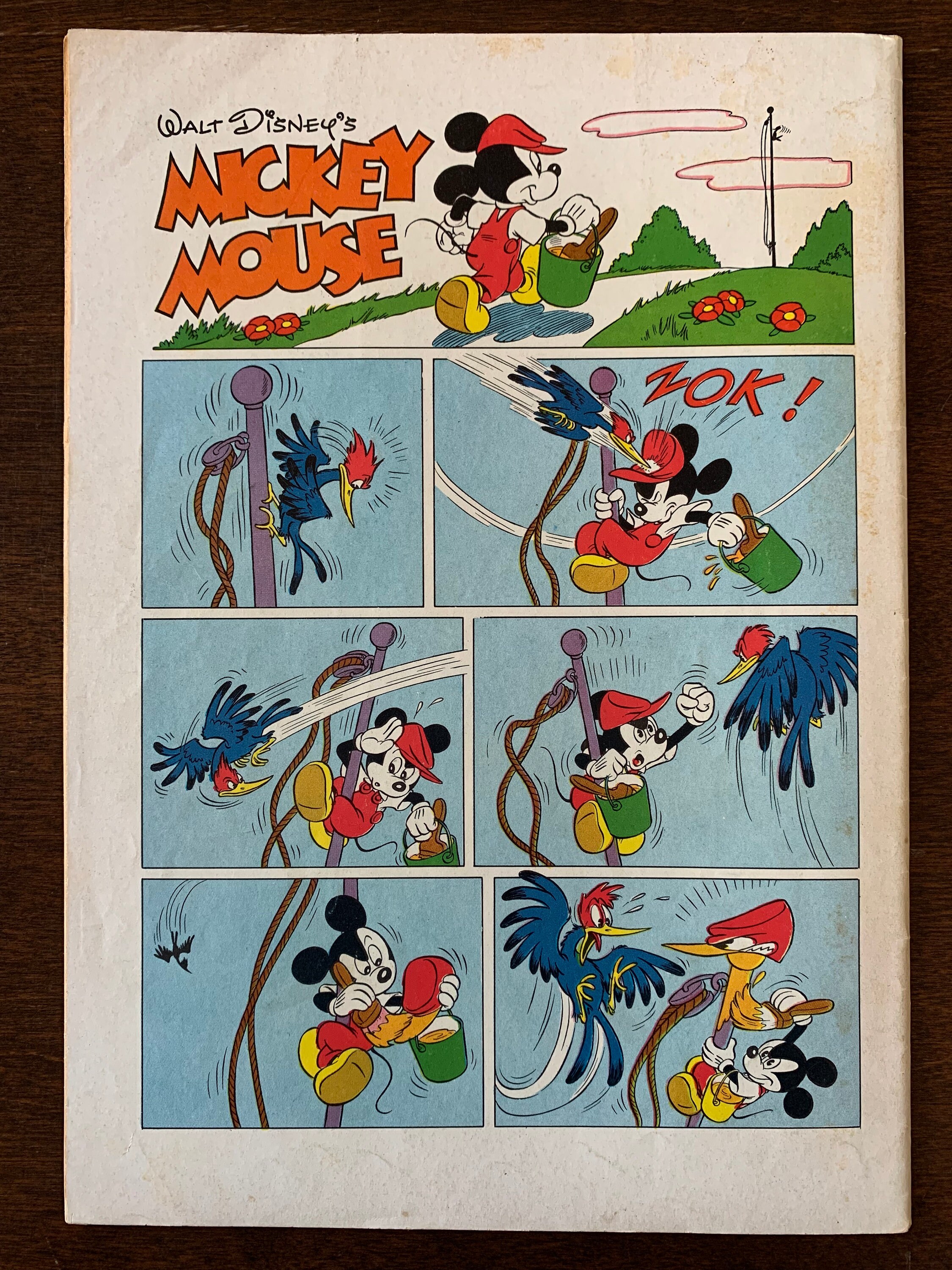 Walt Disney's Mickey Mouse #33 Dell Comics 1954 - Etsy