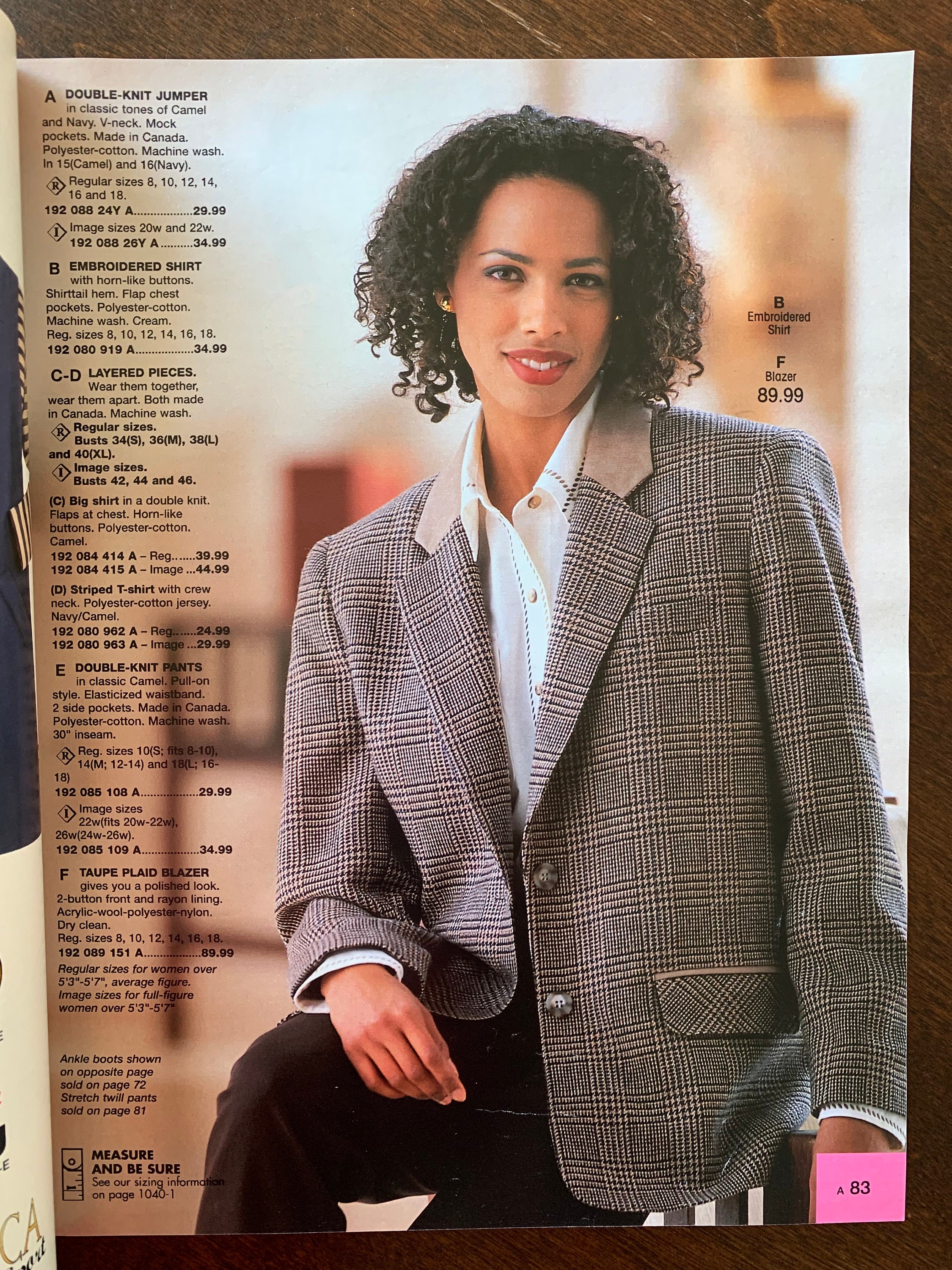 1997 Sears Fall & Winter Catalogue Canada Michelle Wright Etsy Canada