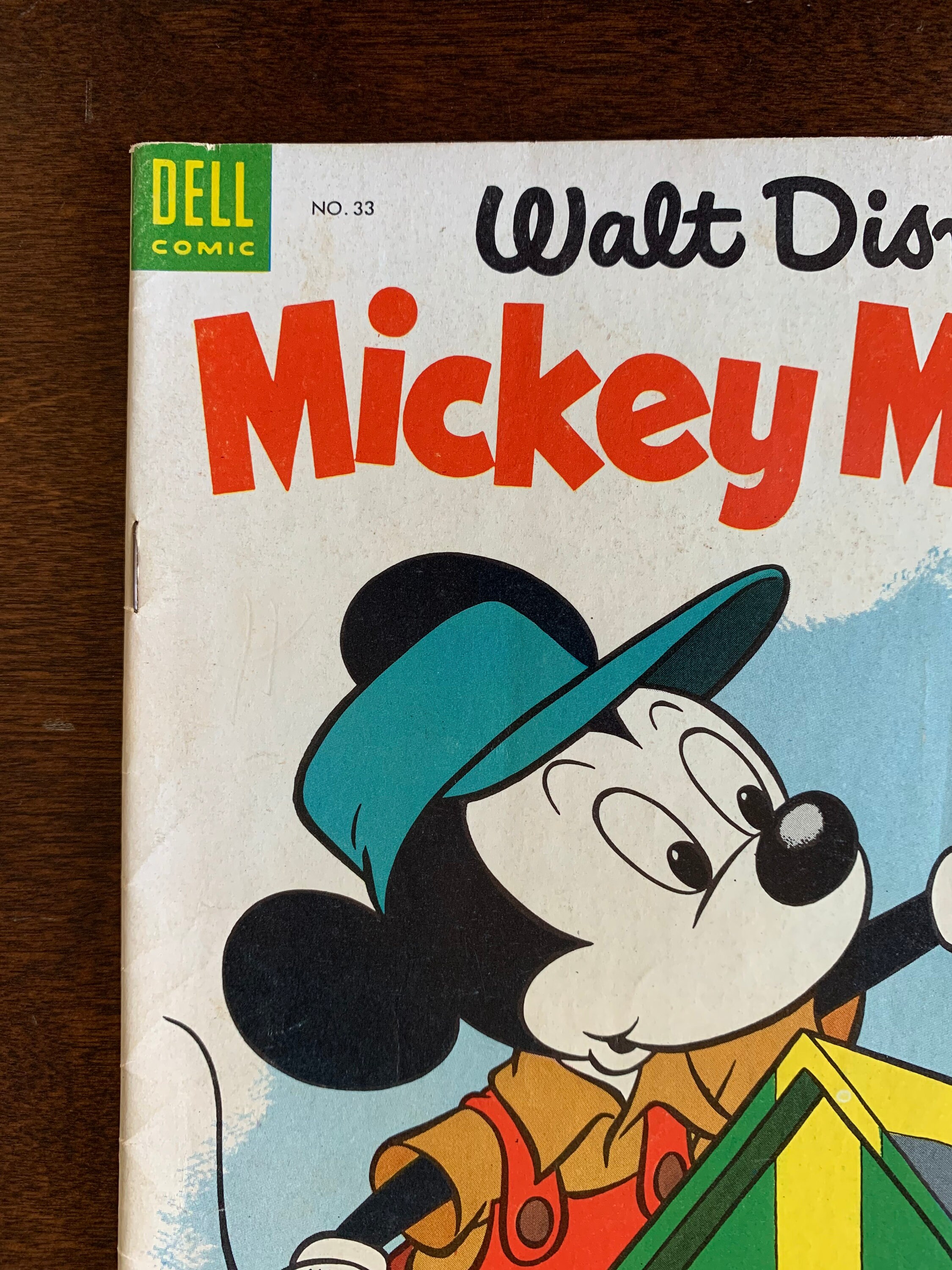 Mickey magazine 1954年8月号 No.186 Walt Disney's Mickey Mouse #33 Dell Comics 1954 - Etsy UK
