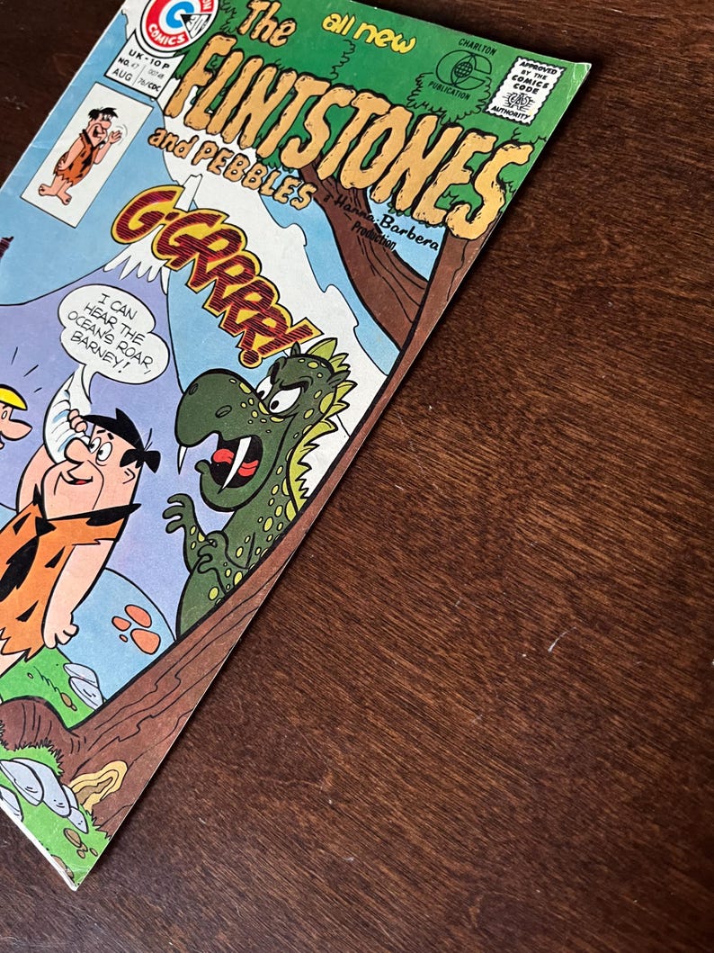 The FLINTSTONES #47 Charlton Comics 1976 FN to VF 7.0 - Etsy
