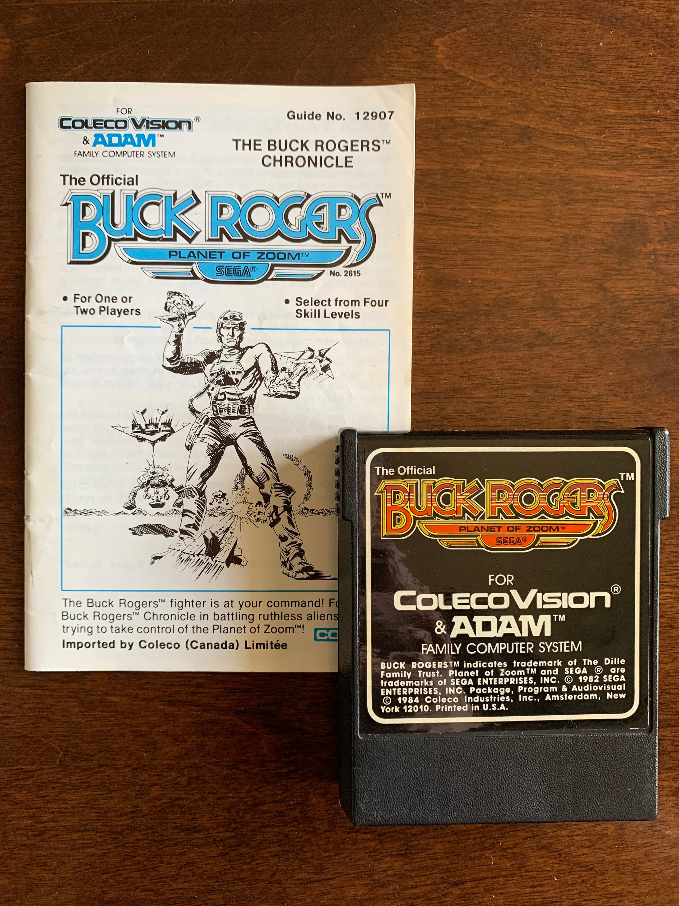 Buck Rogers CBS Colecovision - Jeux vidéo