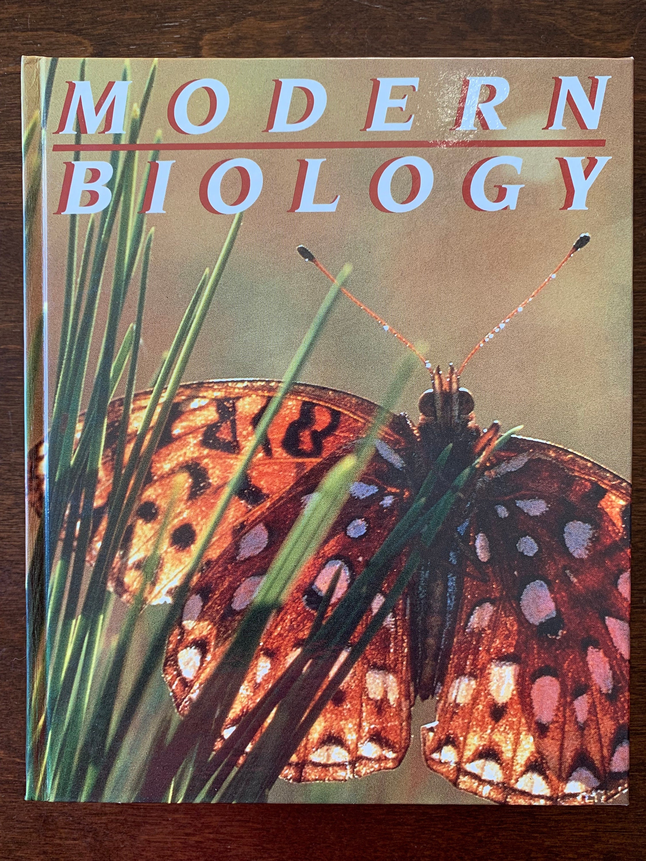 MODERN BIOLOGY TextBook by James H. Otto & Albert Towle 1985