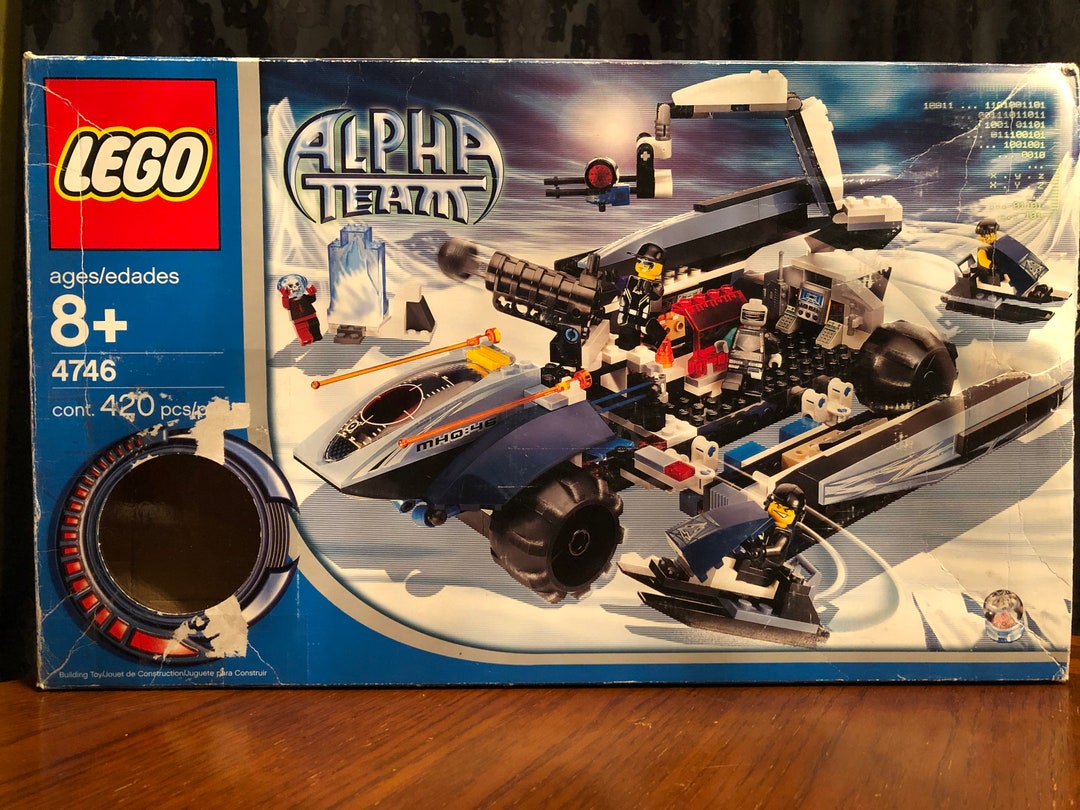 LEGO Alpha Team Mobile COMMAND CENTER #4746 420pcs 2004 Retired - Etsy