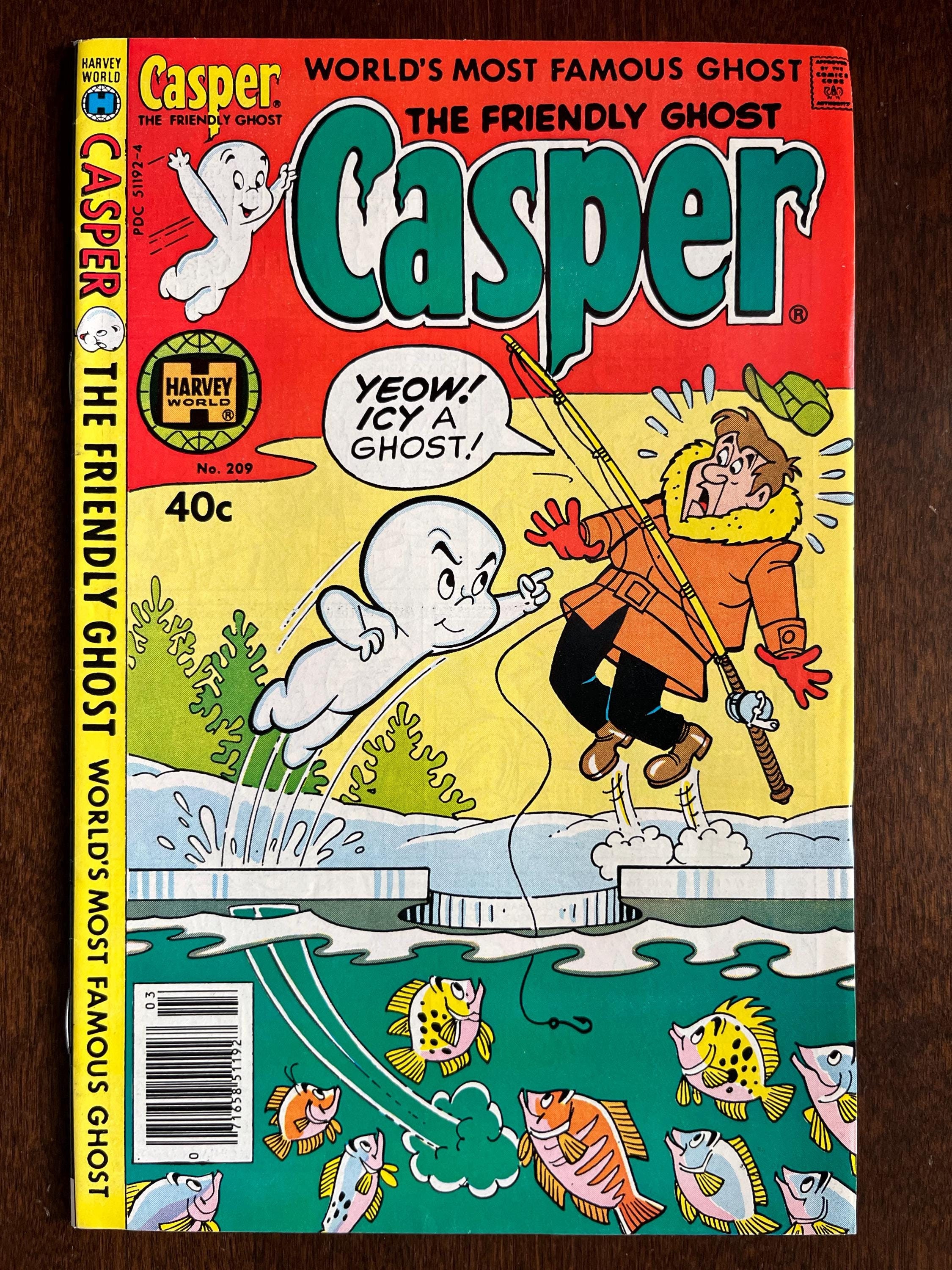 CASPER the Friendly Ghost #209 Harvey Comics 1980 VF to NRMT 9.0