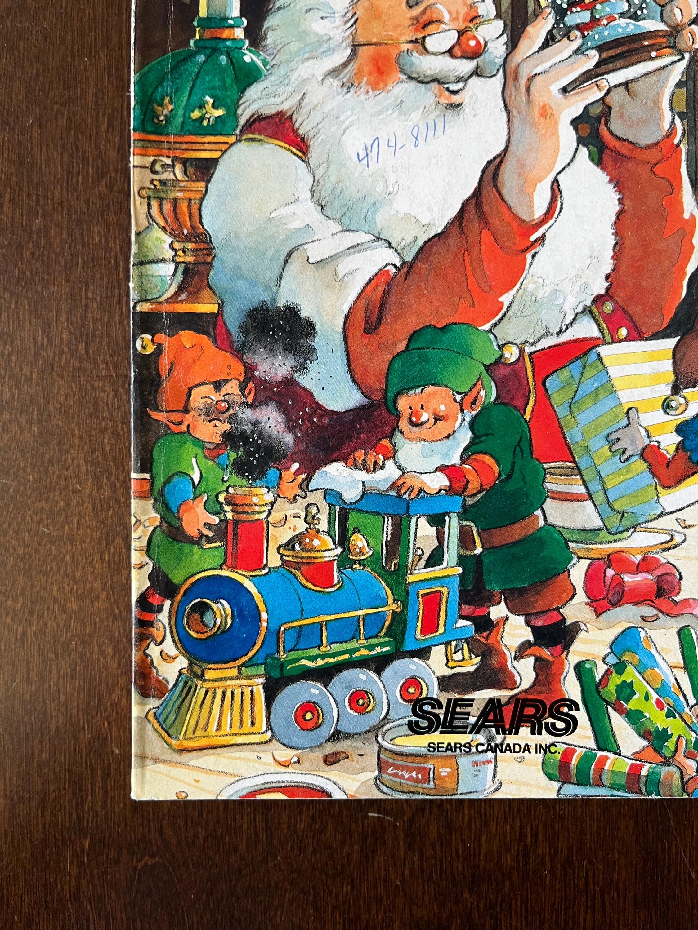 1991 SEARS Christmas WISH BOOK Gift Catalogue Canada - Etsy