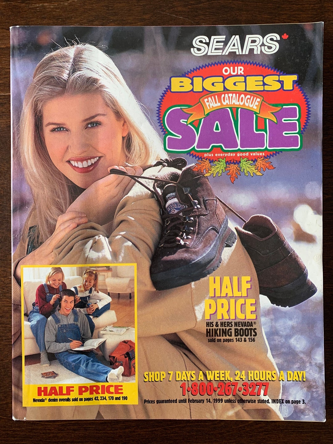 1998 Sears Our Biggest FALL Sale Catalogue Canada Very Rare Etsy