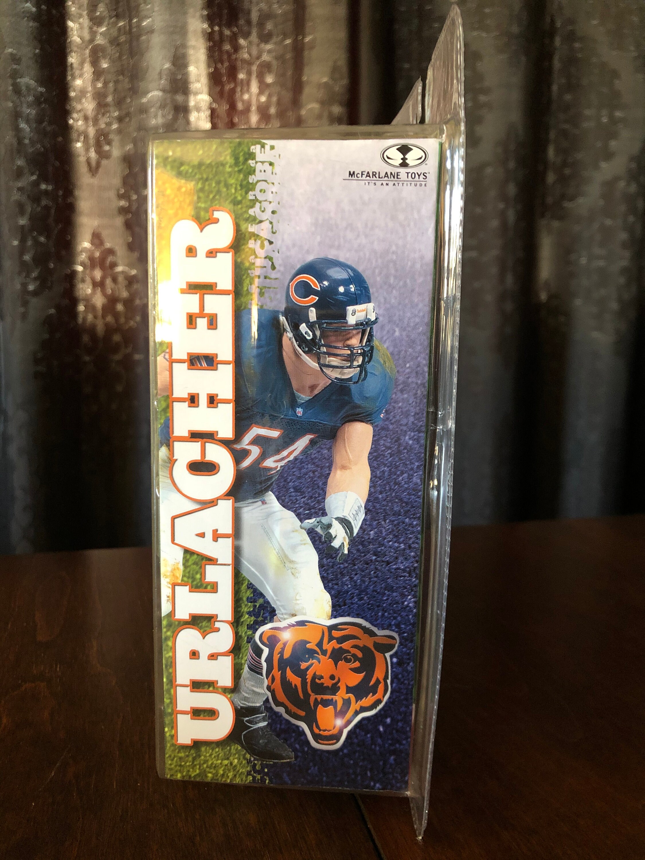 Mcfarlane Sports NFL Series 2 BRIAN URLACHER 2001 Todd Mcfarlane