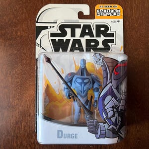 Star Wars Cartoon Colors DURGE The Clone Wars 2003 Hasbro