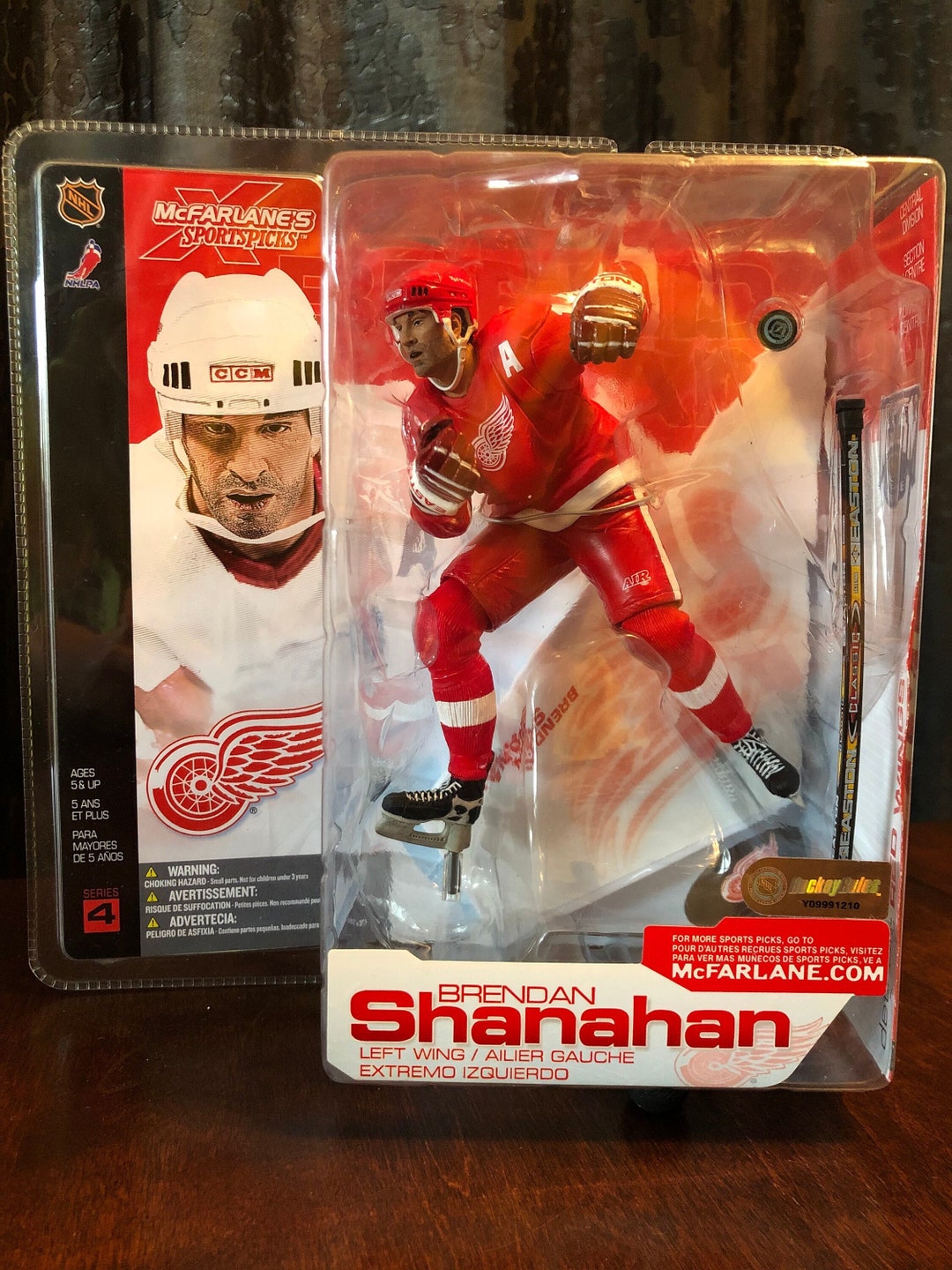 Mcfarlane Sports NHL Series 4 BRENDAN SHANAHAN Action Figure Etsy