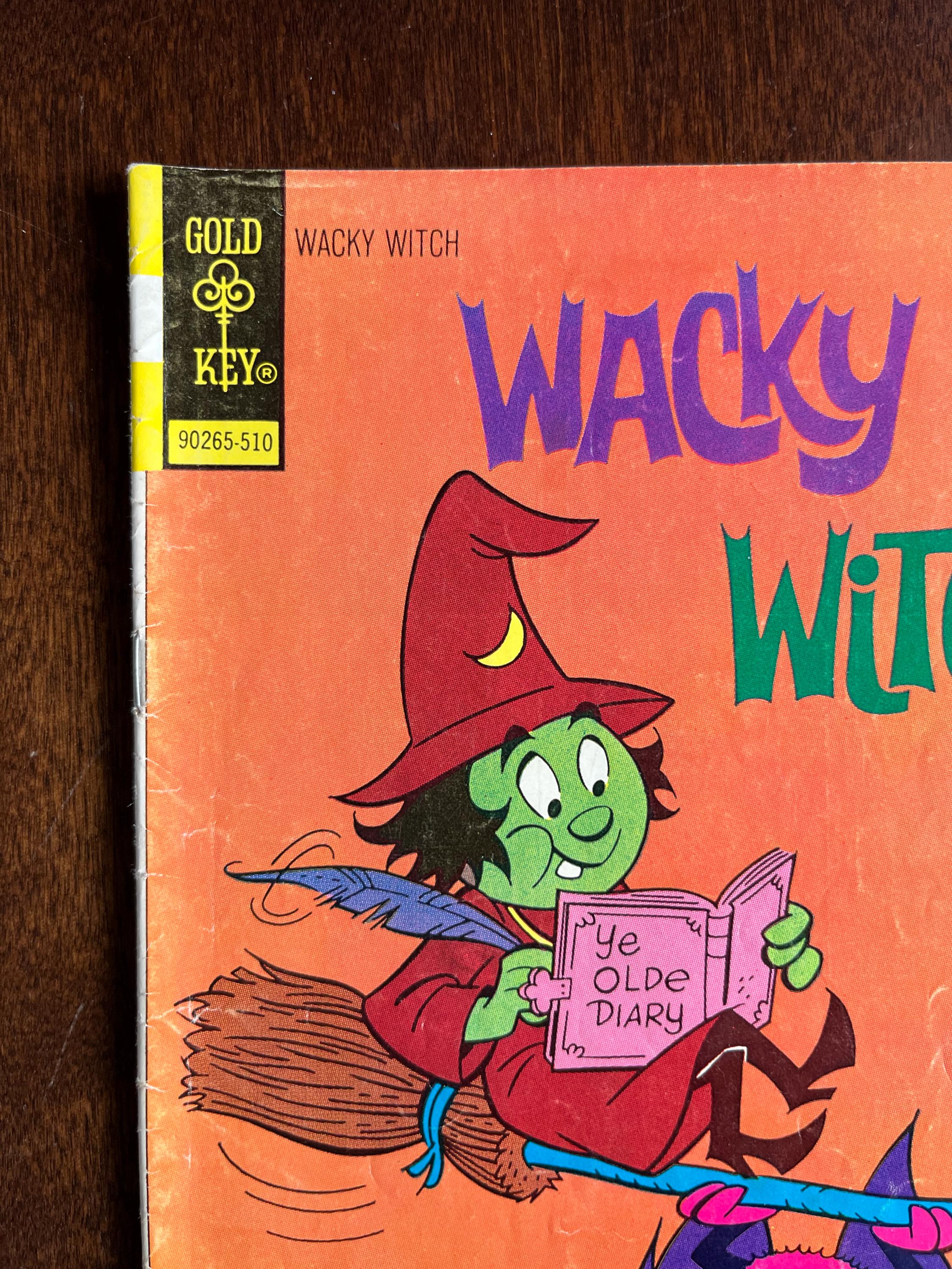Whacky Key WACKY WITCH #20 Gold Key Comics 1975 VG 4.0 - Etsy