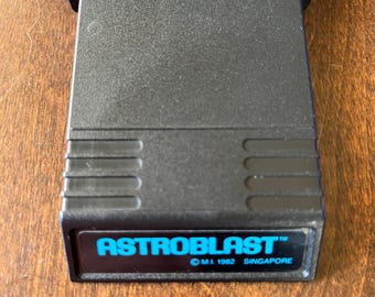ASTROBLAST Atari 2600 Video Game MATTEL Cartridge 1982 - Works!
