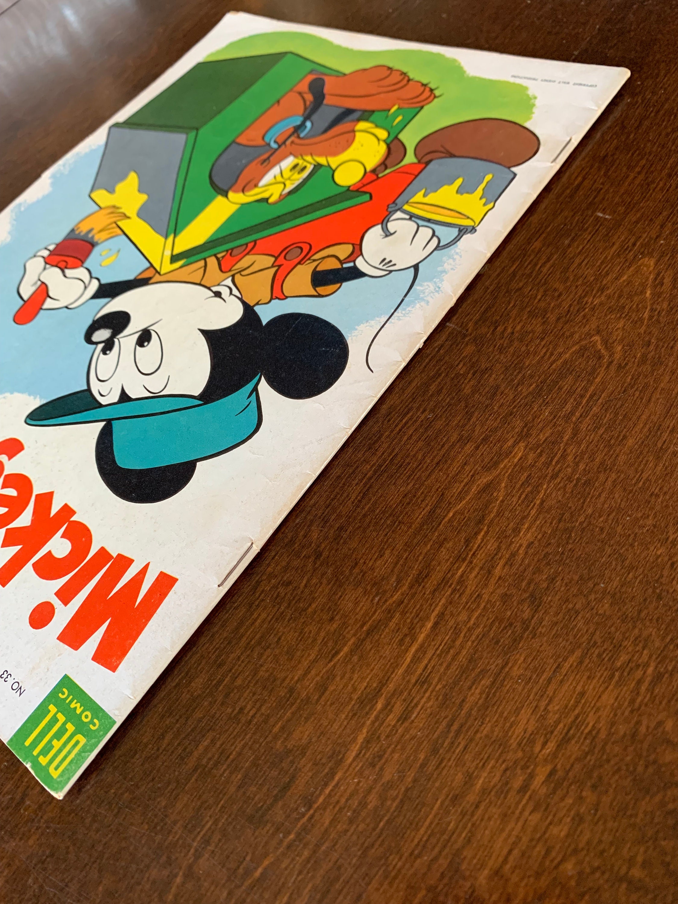 Walt Disney's Mickey Mouse #33 Dell Comics 1954 - Etsy UK