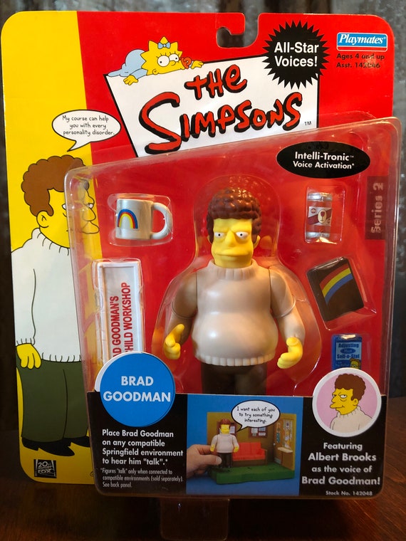 The Simpsons Playmates BRAD GOODMAN Intelli-tronic Figure