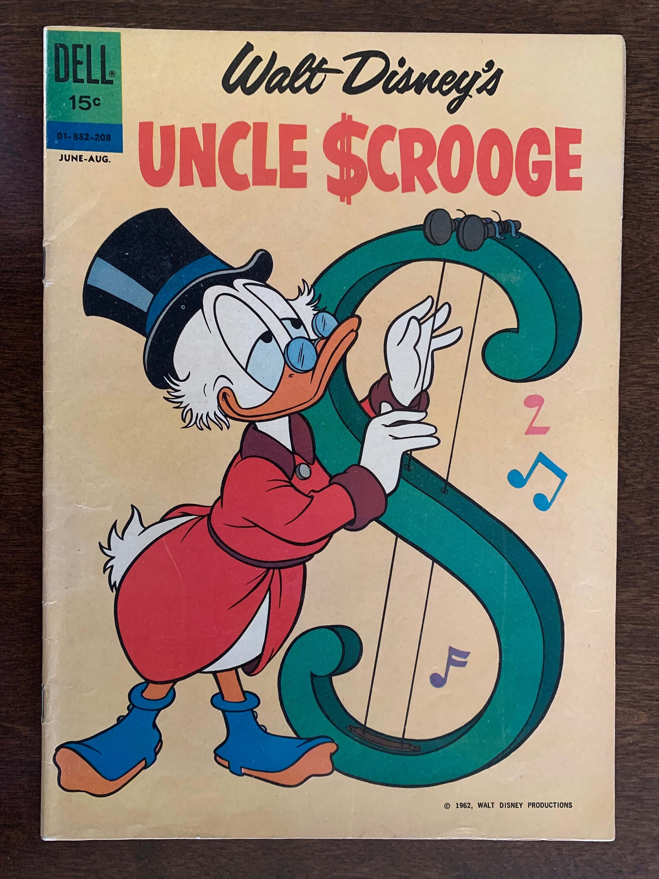 Walt Disney's UNCLE SCROOGE 38 Dell Comics 1962 - Etsy Singapore