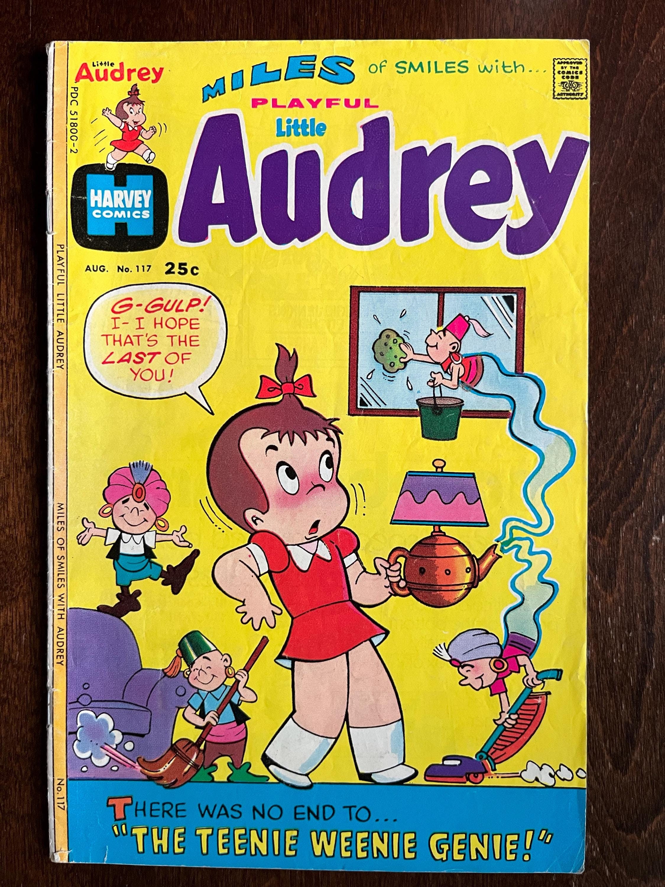 PLAYFUL LITTLE AUDREY #117 Harvey Comics 1975 Vg+ 4.5