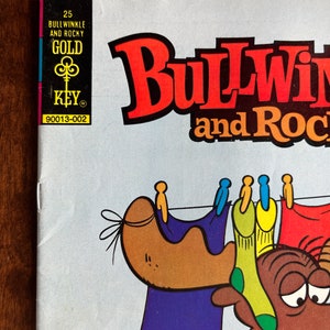 BULLWINKLE and ROCKY #25 Gold Key Comic 1980 FN+ 6.5 - Etsy