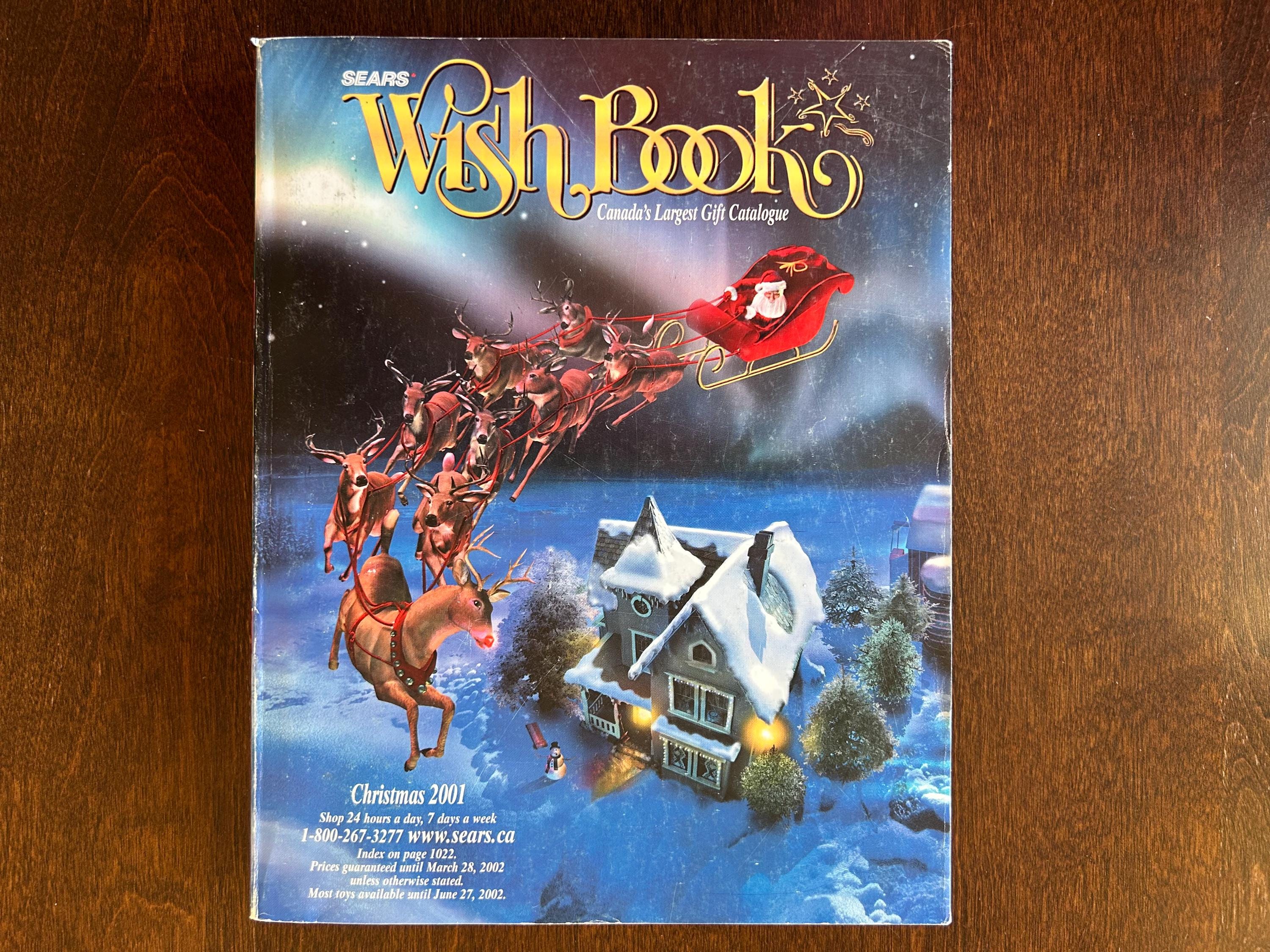 2001 Sears Christmas Wish Book Gift Catalogue Canada - Etsy