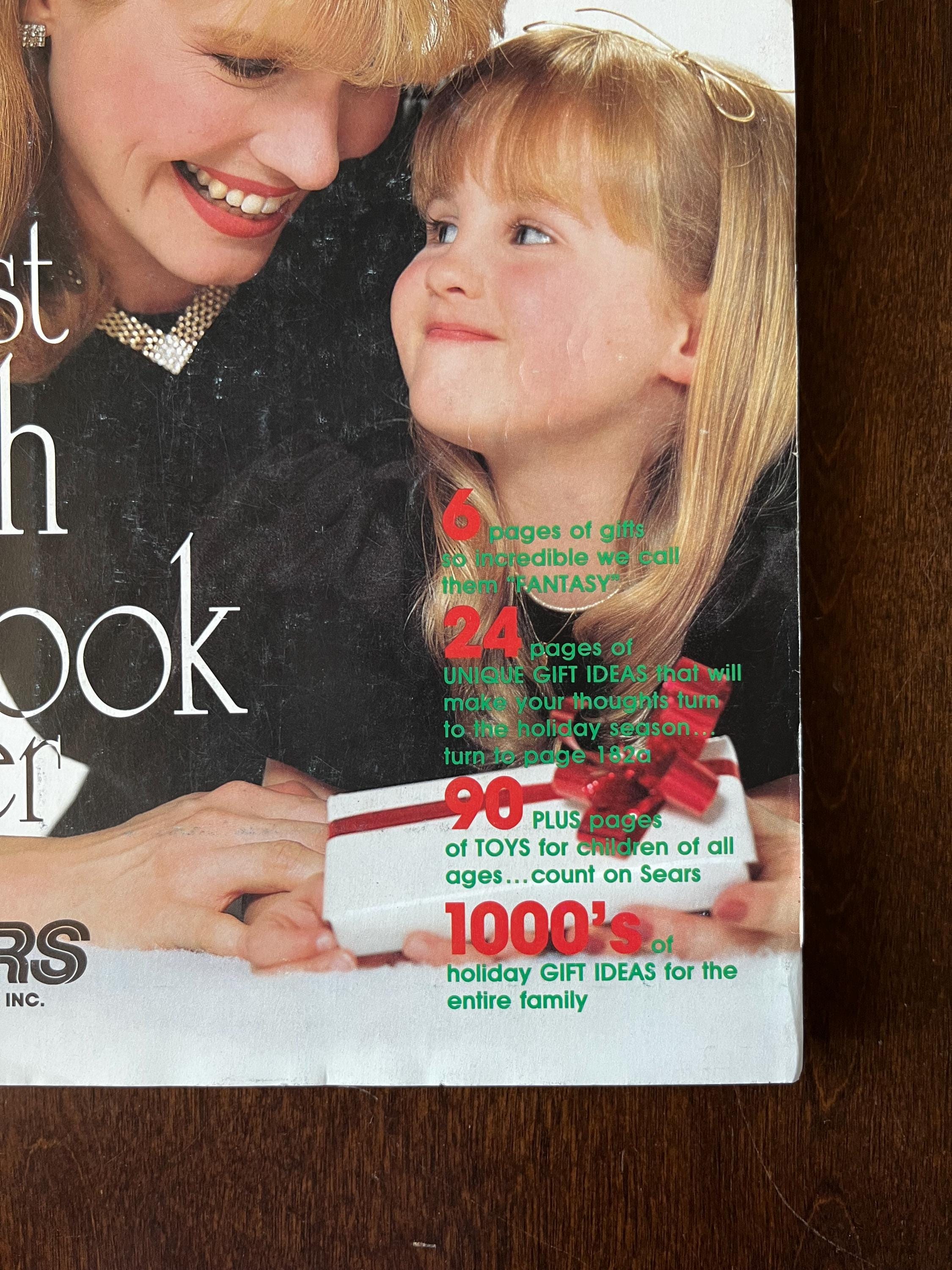 1989 SEARS Christmas WISH BOOK Gift Catalogue Canada Etsy