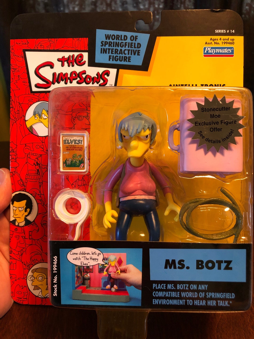 The Simpsons MS. BOTZ Intelli-tronic Interactive Figure 2003