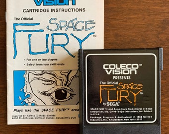 SPACE FURY ColecoVision 1982 SEGA