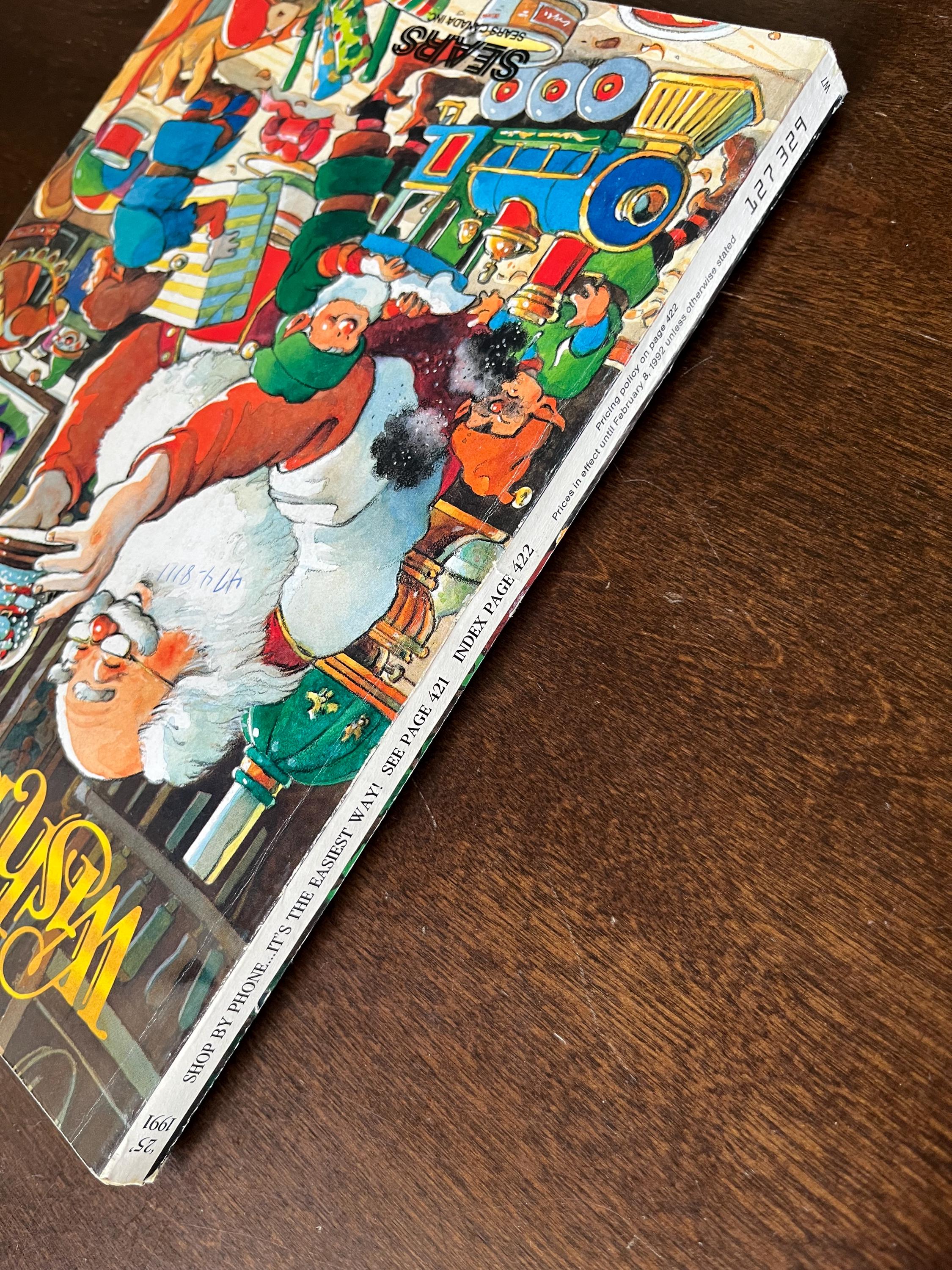 1991 SEARS Christmas WISH BOOK Gift Catalogue Canada - Etsy