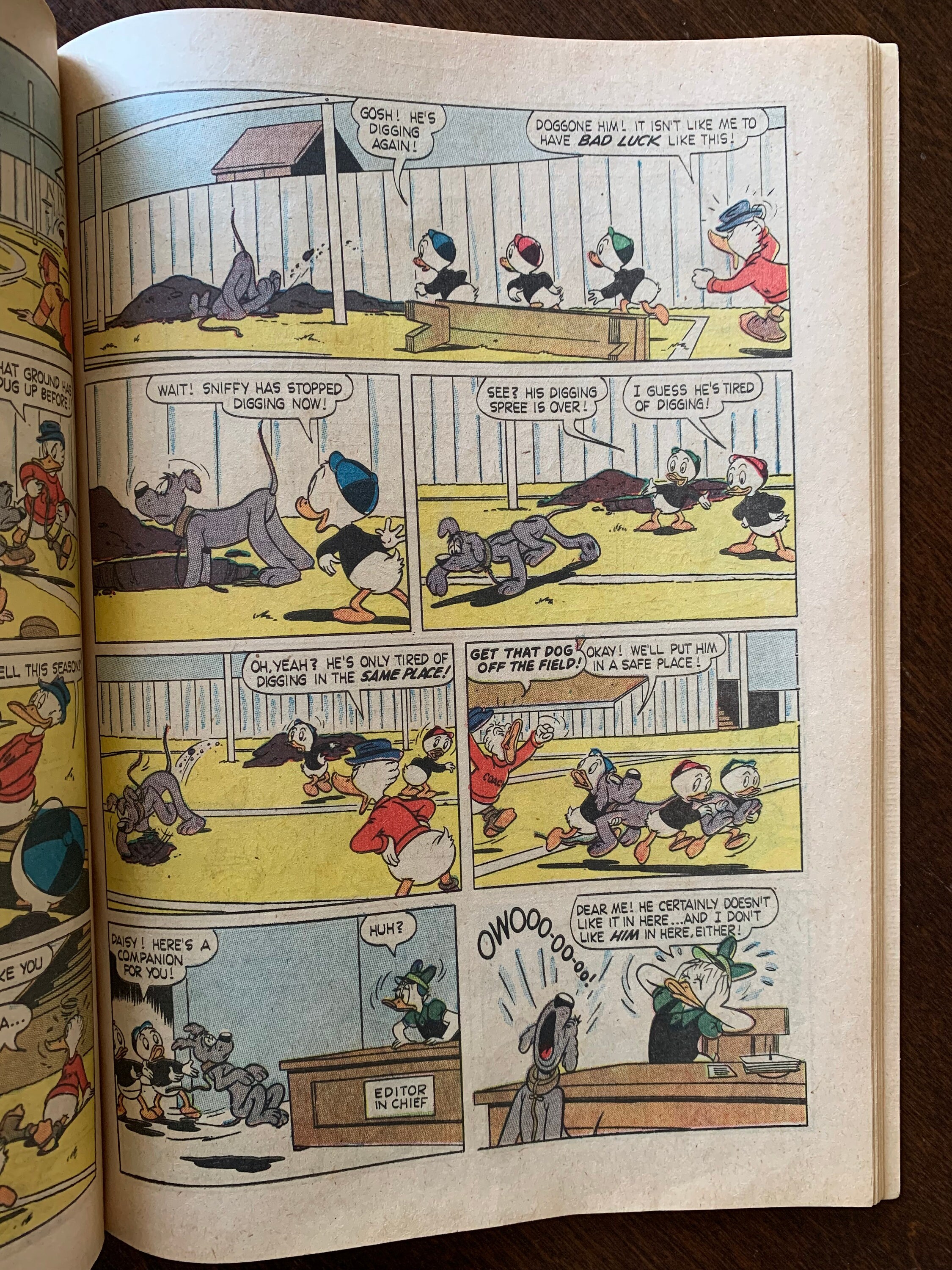 Walt Disney's Huey Dewey & Louie Back to School #22 Dell Giant Comics ...