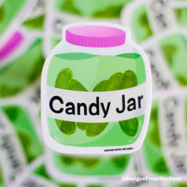 Emotional Support Candy Jar Etsy