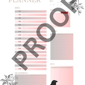 Sylus Love and Deepspace Inspired Planner