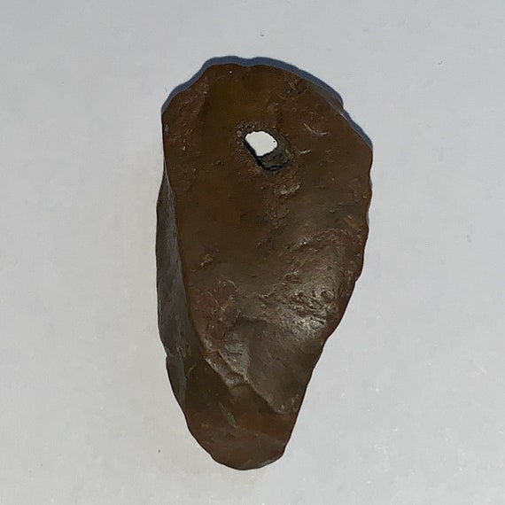Paleolithic Pendant Artifact Pendant Flint Pendant Ancient Jewelry Clovis or Pre clovis Period Flint Stone Tool Etsy