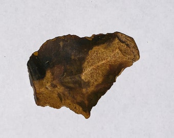 Paleolithic Flint Tool Anamorphic Artifact Beaver Profile Face