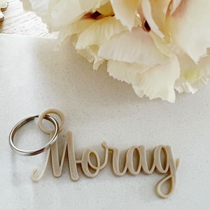 Hochzeit Tischkarten / Schlüsselanhänger / Geburtstag 3D gedruckt / Hochzeit Ort Namen, personalisierte Hochzeit Tischdekoration, Hochzeit Gunst