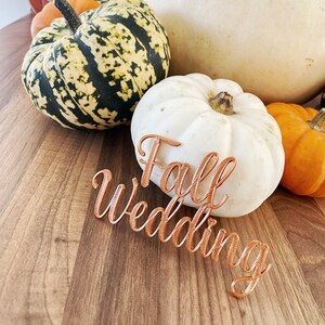 Herbstliche Hochzeit Tischkarten / Namen / Geburtstag 3D gedruckt. Hochzeit Ortsnamen, Hochzeit Tischdekoration, Hochzeit Geschenk, Hochzeit Namen
