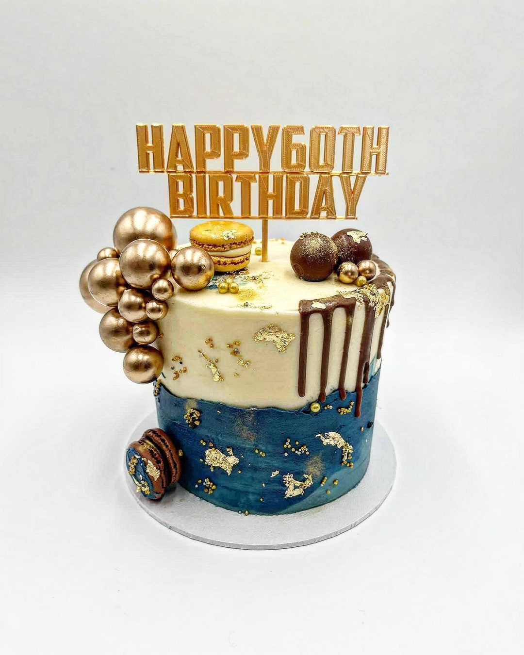 Wedding Cake Topper 3D Printed, Personalised Cake Topper, Rustic ...