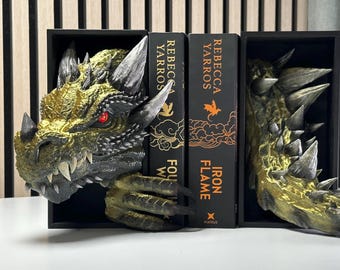 Glaedr Book Nook Insert - The Wise Guardian - Inheritance Cycle (Eragon) Inspired | 3D Printed PLA, Hand-Painted
