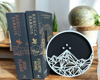 Velaris Bookends: 3D Printed Fantasy Book Holder
